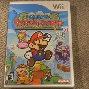 Nintendo Super Paper Mario Wii - Vibrant Adventure